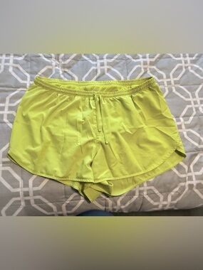 Old Navy Bright Yellow Women's Athletic Shorts